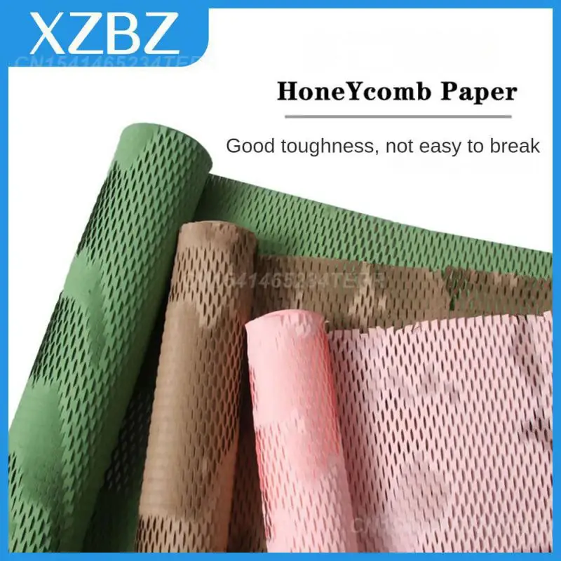 

Смешанная многоцветная сотовая упаковочная бумага, широко используемая, эффективно уменьшает хрупкость, водонепроницаемая сотовая бумага, простая в использовании