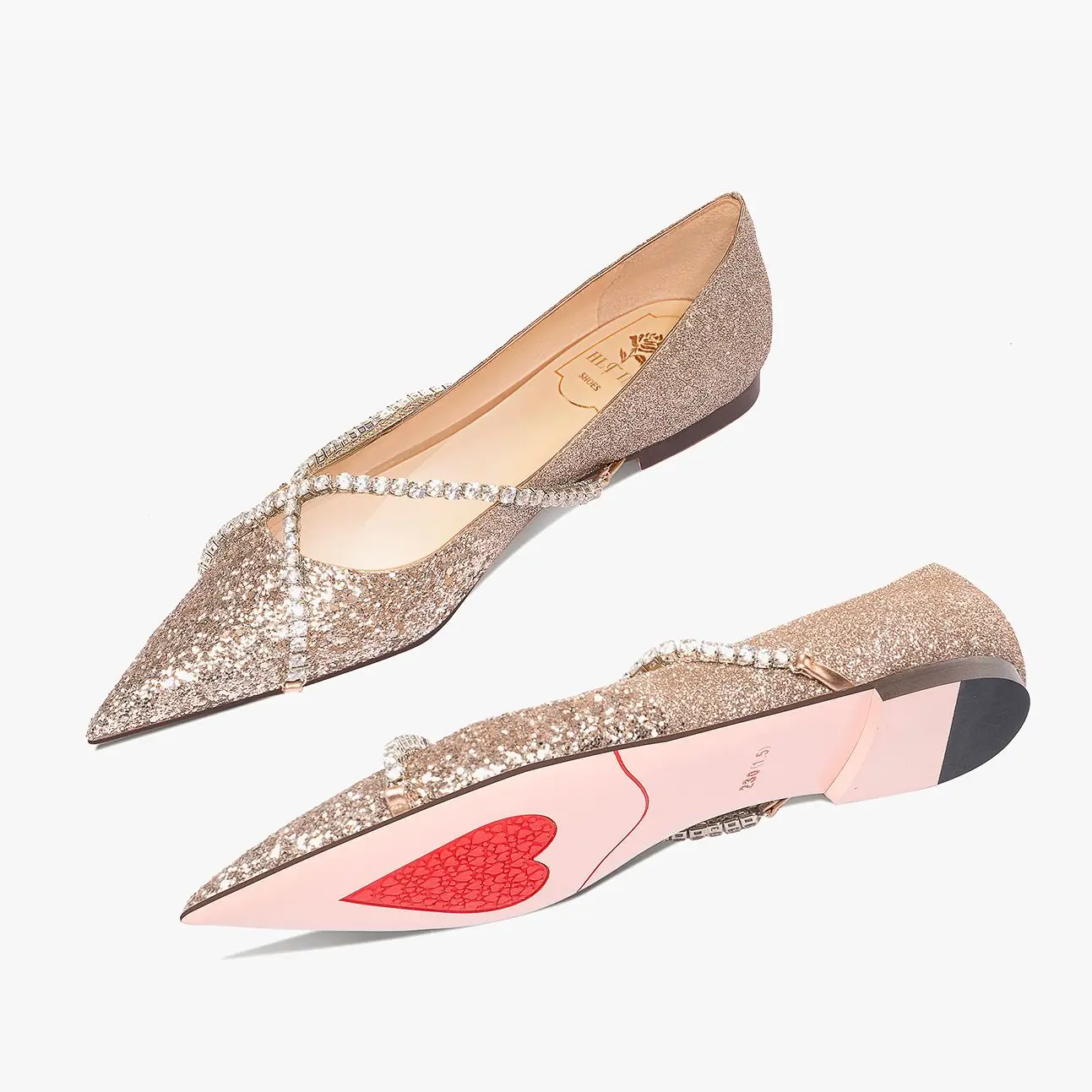 Роскошная женская обувь женские туфли 2024 модные удобные с острым носком и