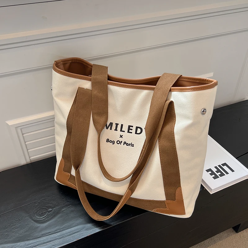 

С доставкой 2022 Летние повседневные стильные Большие женские дизайнерские холщовые Сумки Роскошные брендовые дорожные мягкие вместительны...