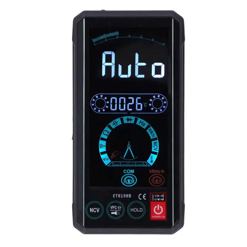 

Digital Multimeter Touch Screen Voltage Meter High Accuracy for Testing