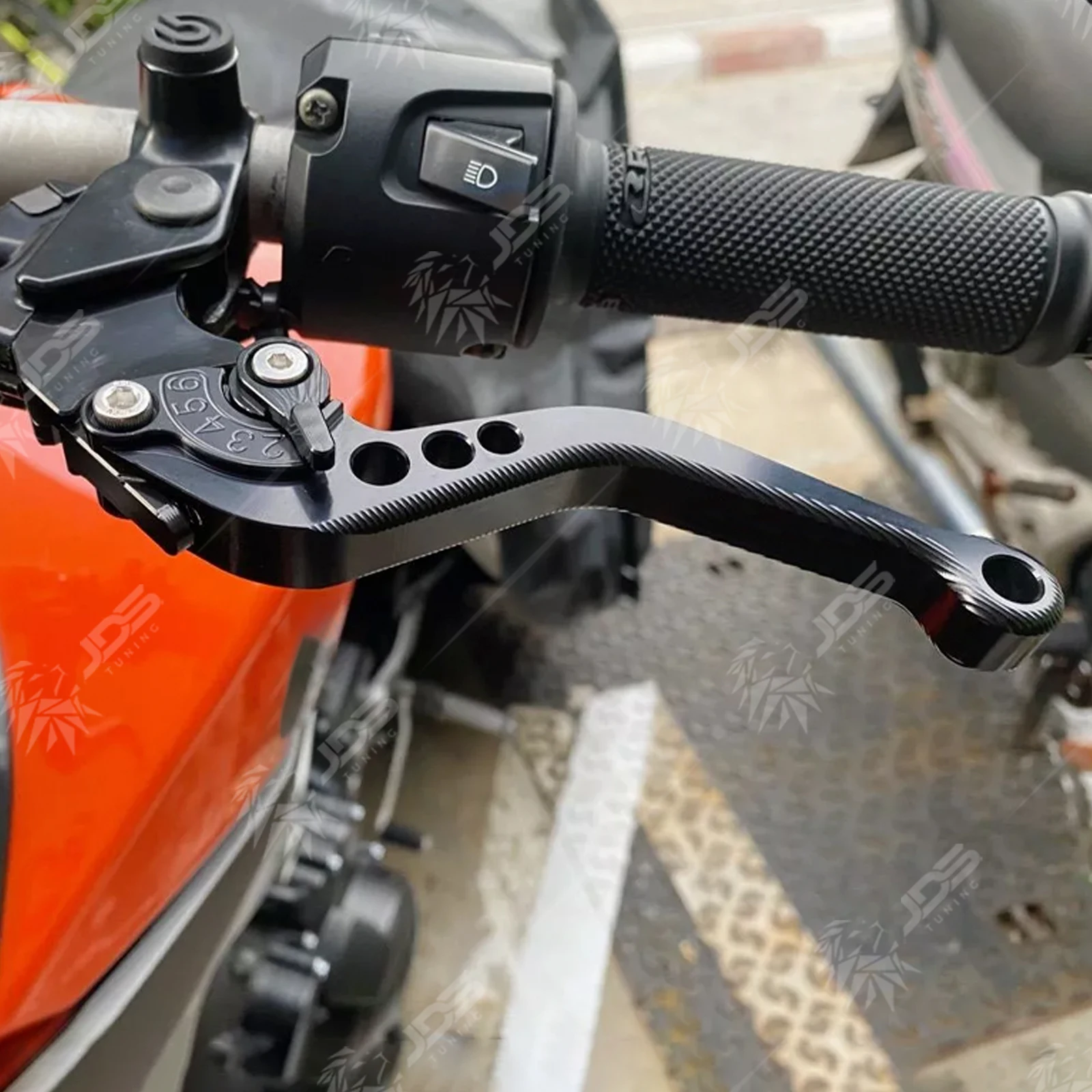 Для Kawasaki NINJA125NINJA250NINJA300BX125250EX250300 Спортивный комплект коротких регулируемых тормозных рычагов с тремя пальцами (art.: 3920dcd46d1da) - 3920dcd46d1da