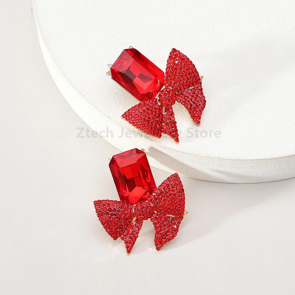 Элегантные Серьги-гвоздики В Корейском Стиле Для Женщин С Кристаллами Маленький