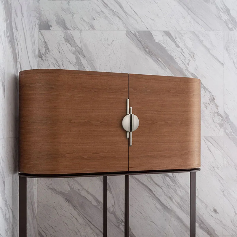 new modern simple golden gray round counter cabinet door drawer pulls kitchen cupboard door handle furniture handles hardware free global shipping