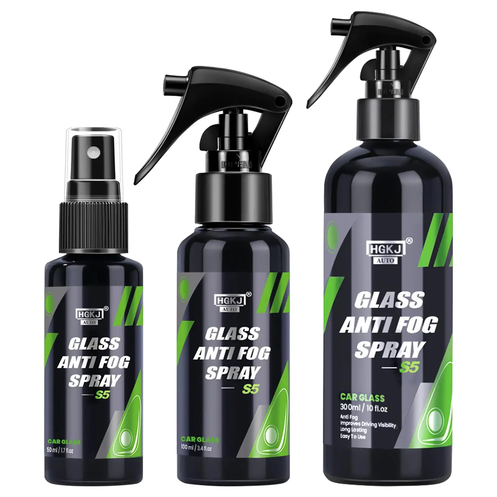 

S5 Anti Fog Spray Long Lasting Car Coating Anti Fogging Agent 300ml Anti-fog protection for Car Vehicle Wing Mirrors