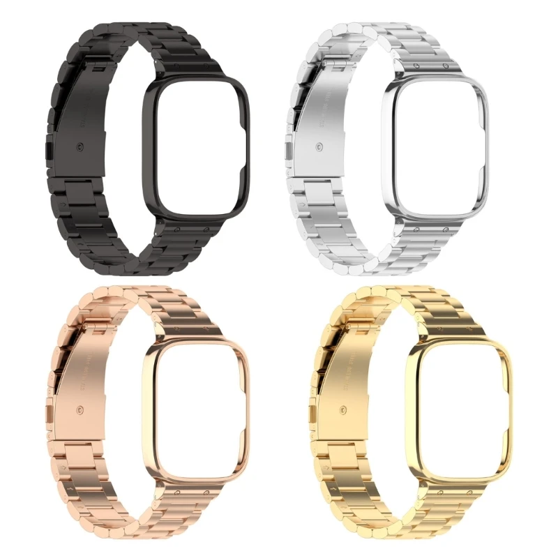 

Stainless Band Wristband for Watch 3 Lite/Active Strap Watch Breathable Bracelet