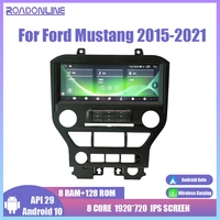 10 25 inch android10 system for ford mustang 2015 2021 8g128g smart navigationcore radio multimedia dvd car video