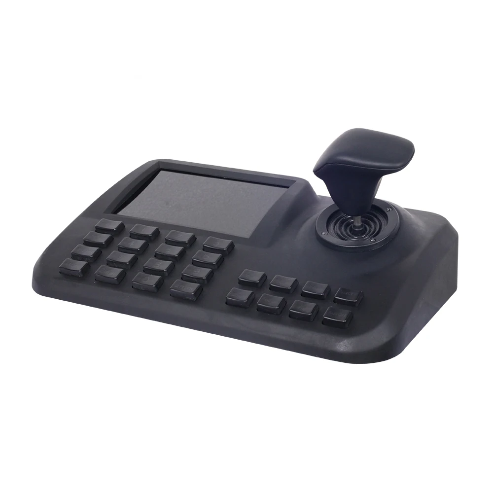 Pаспродажа Сетевой контроллер для PTZ-камеры HESEE, 5-дюймовый ЖК-экран, 3D-Джойстик, клавиатура для скоростной купольной IP-камеры PTZ