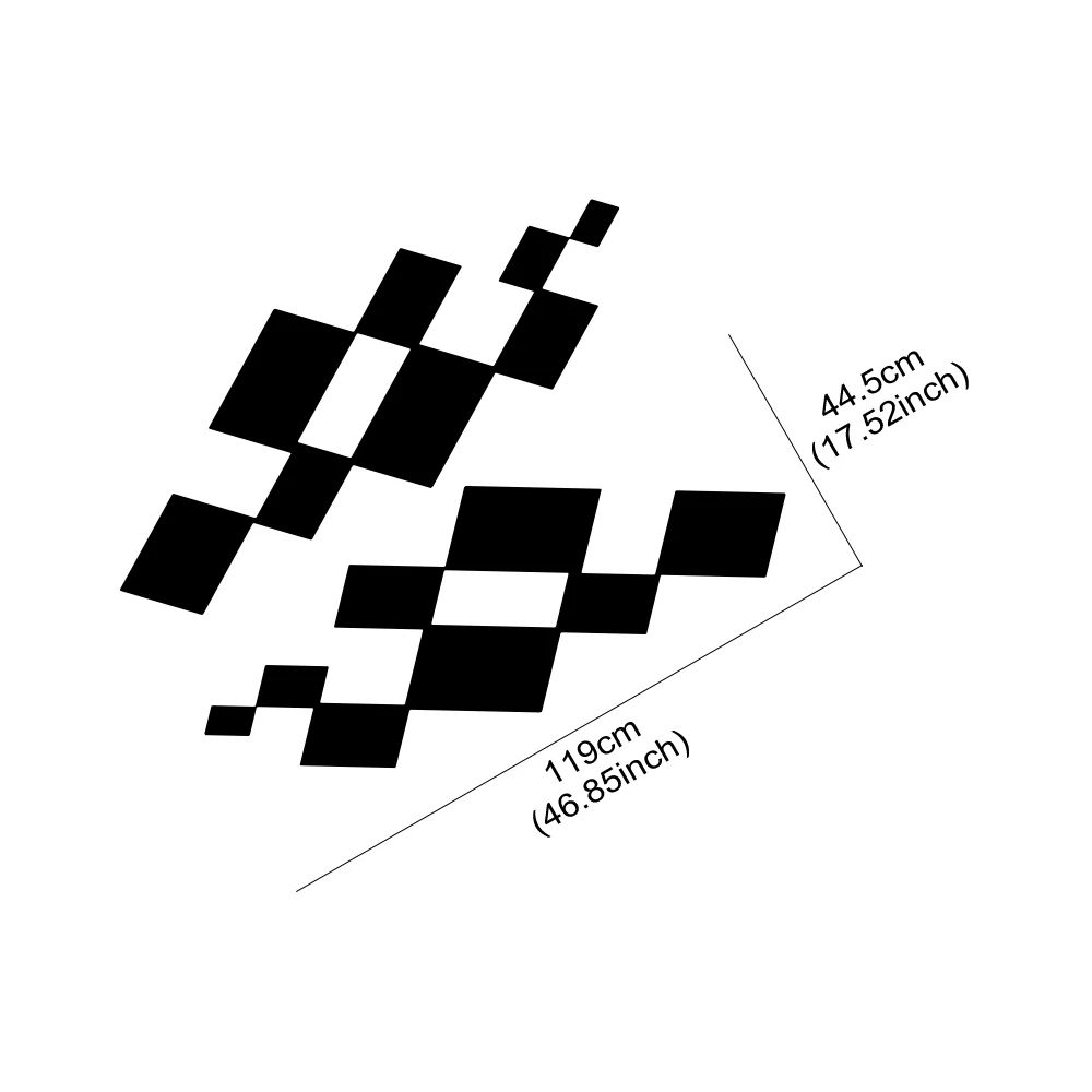Наклейка на длинную боковую дверь автомобиля 2 шт. наклейка для Audi A1 8X GB GBA Sportback