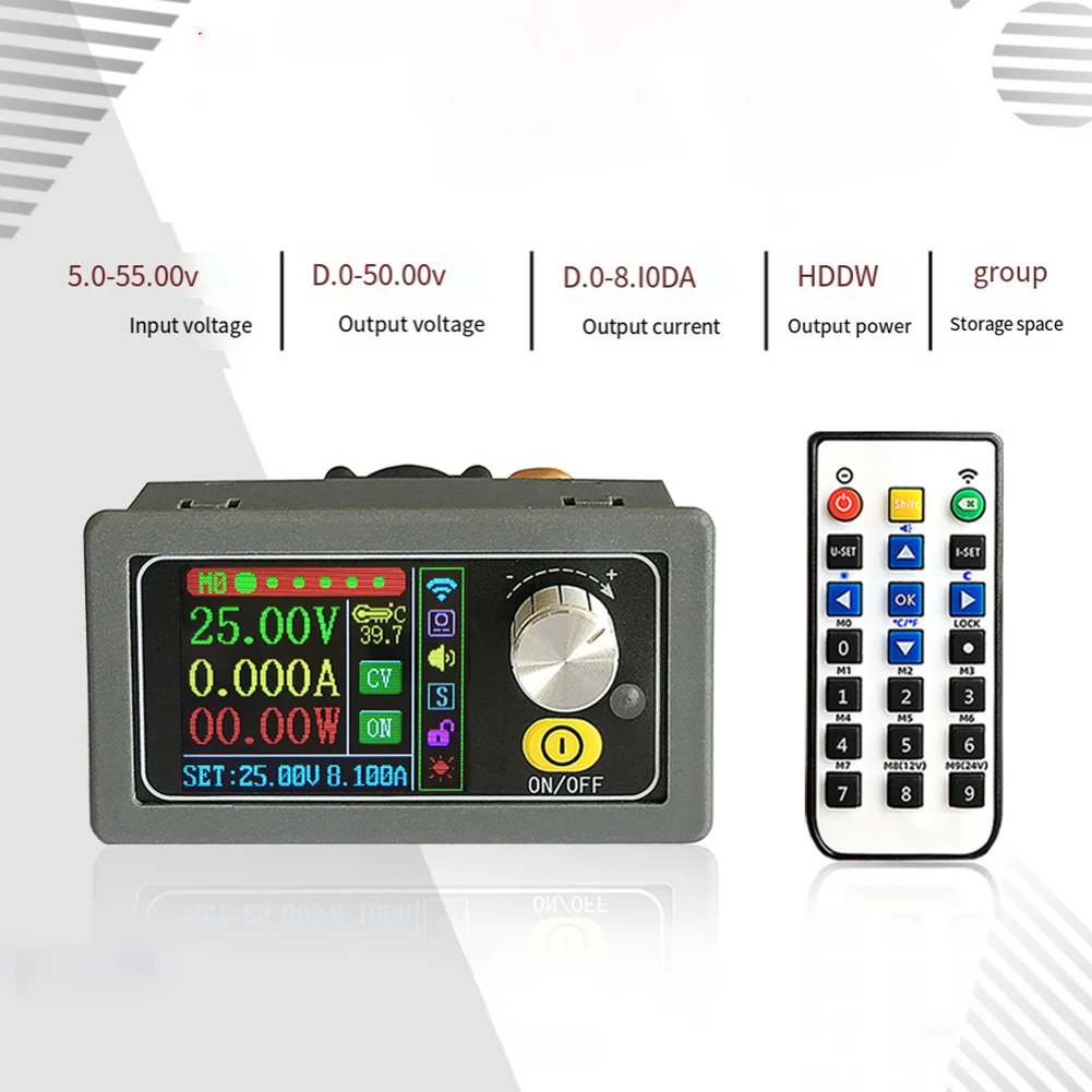 Регулируемый источник питания постоянного тока XY5008 с ЧПУ понижающий модуль CV CC 50