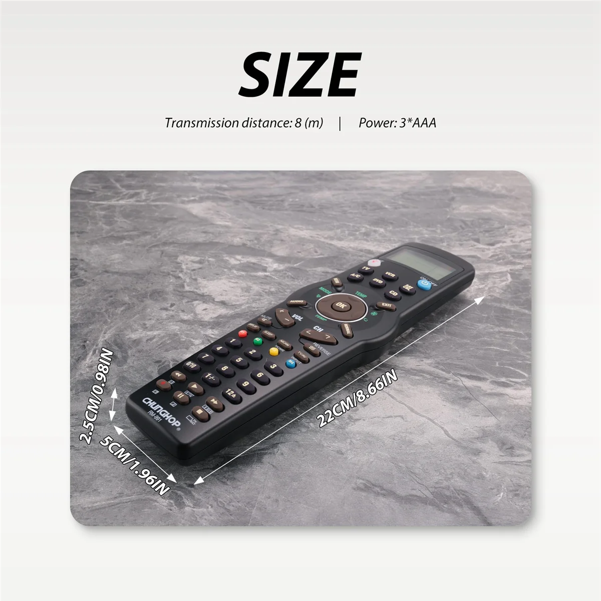 Универсальный пульт дистанционного управления CHUNGHOP RM991