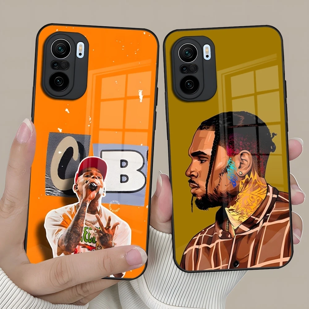 Чехол Chris Brown Breezy для телефона Redmi 13 12 13c 12c Note Pro Plus 11 10 12s 11s чехол из закаленного