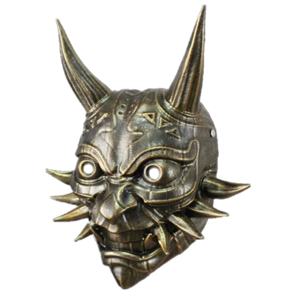 Маска с заклепками в стиле панк для Хэллоуина