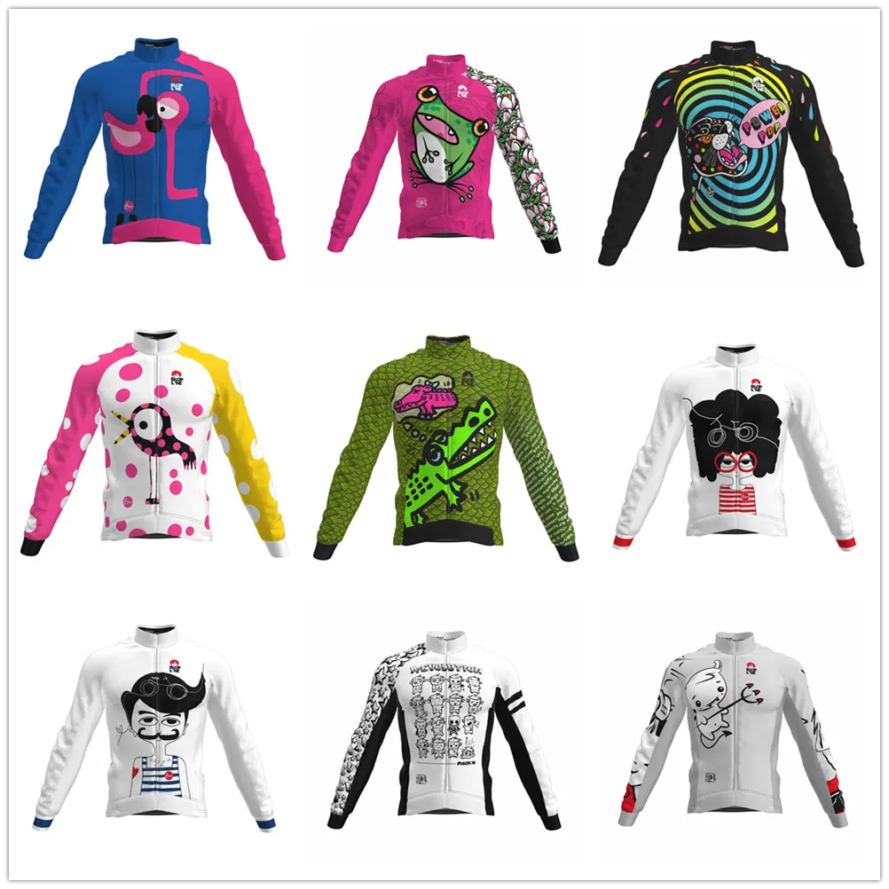 

Slopline Men Cycling Long Sleeve Cycling Jersey Spring Autumn Thin Sweatshirt Ciclismo Summer Bike Mtb Team Breathable Jacket