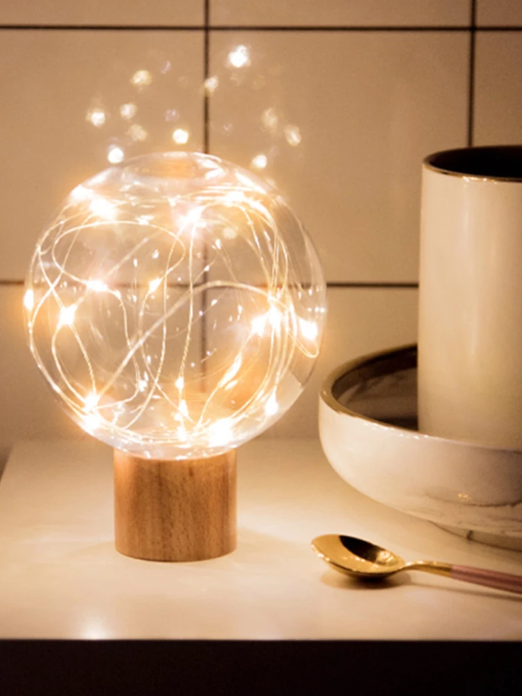 

Креативная Светодиодная лампа «звездное небо», 0,5 Вт, настольная лампа, прикроватная лампа для спальни, романтический подарок, атмосфера на день рождения, ночник