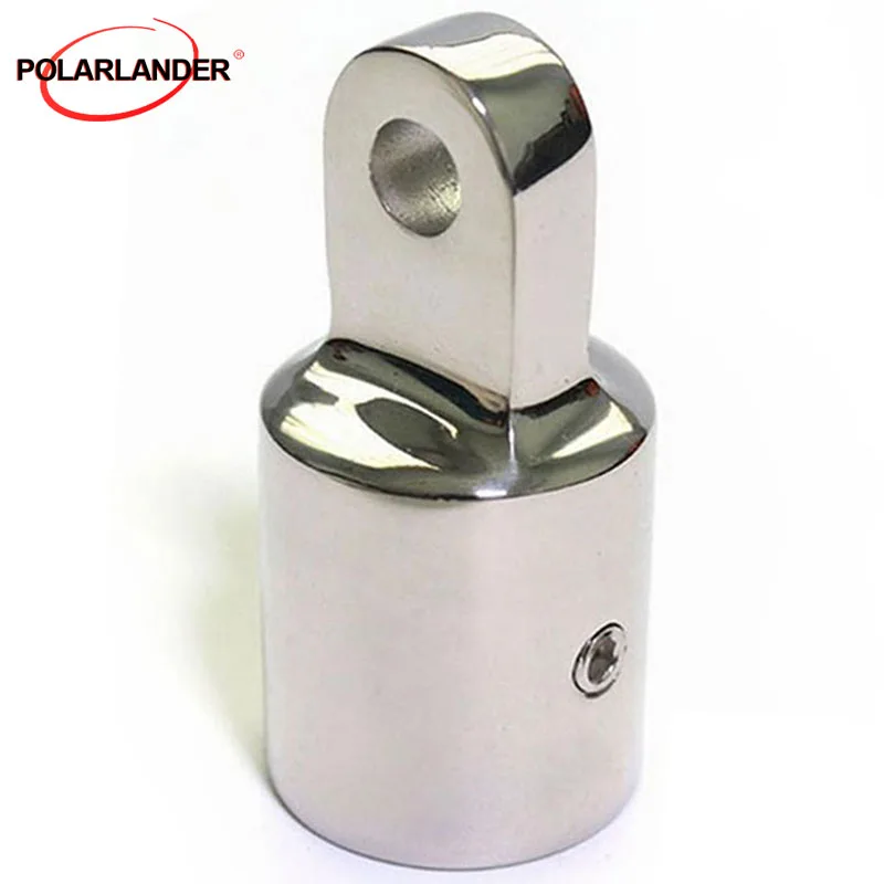 

Pipe Eye End Cap Bimini Top Fitting Hardware Stainless Steel Silver Umbrella Cap Single Hole 1Pc 30mm/32mm For Marine Boat Yacht