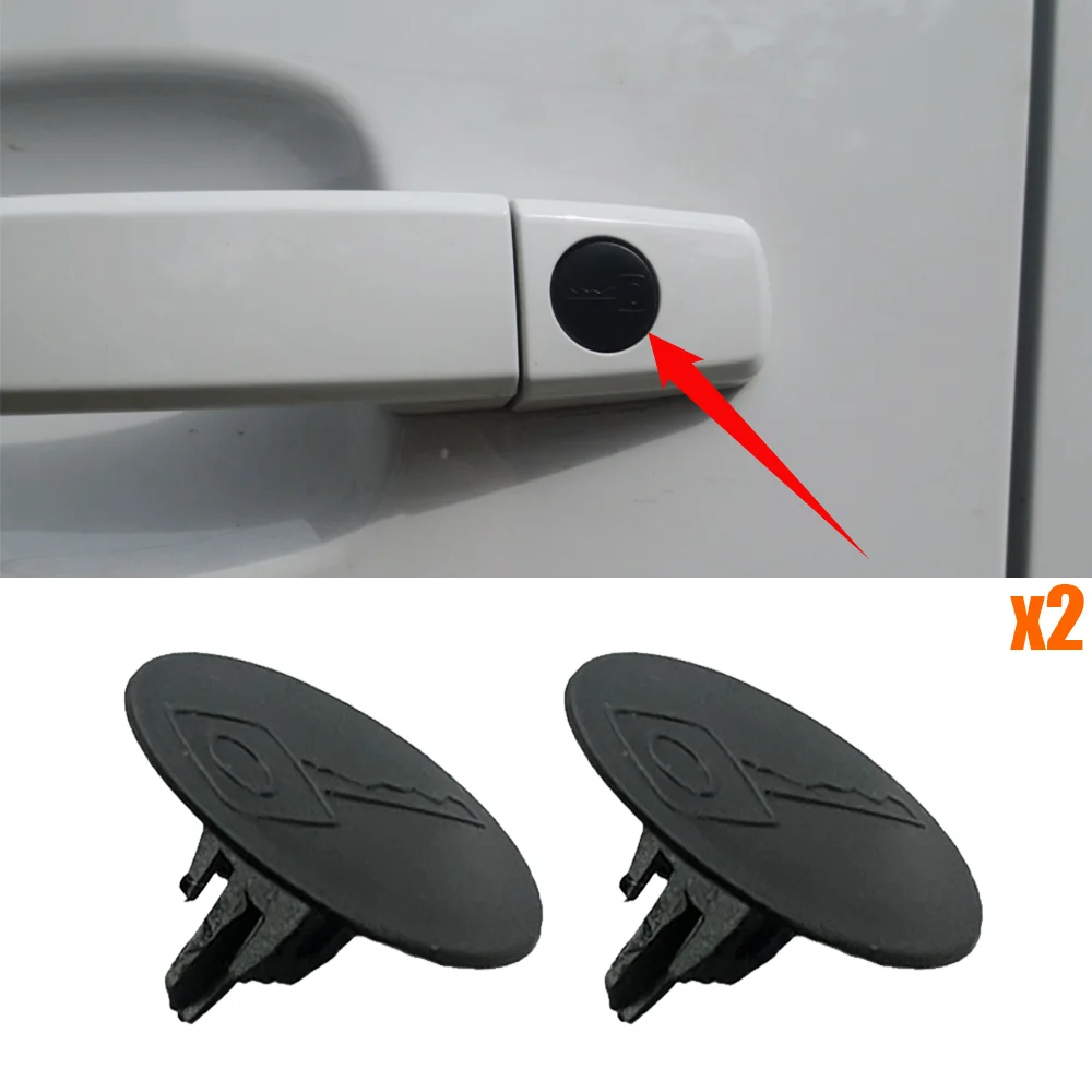 

2 шт. для Hyundai Solaris RB 2010 2011 2012 2013 2014 2015 2016 2017 Автомобильная дверная ручка Замок отверстия для ключа Заглушка ﻿ Крепежный зажим