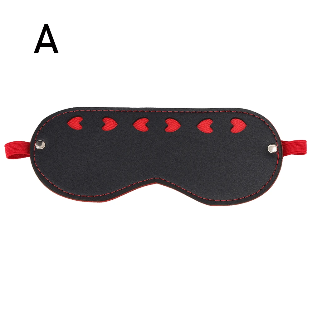 Секс-товары флирт для пар маски БДСМ бондаж эротические секс-игрушки кожаные