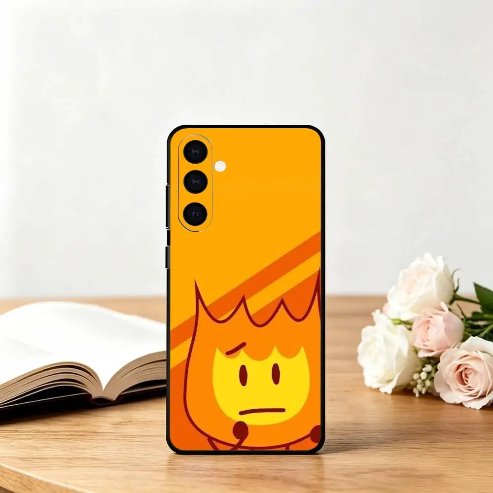 Фото Чехол для телефона Bfdi Battle для Samsung Galaxy A73, A72, A71, A70, A53, A52, A51, мягкий силиконовый черный чехол №5