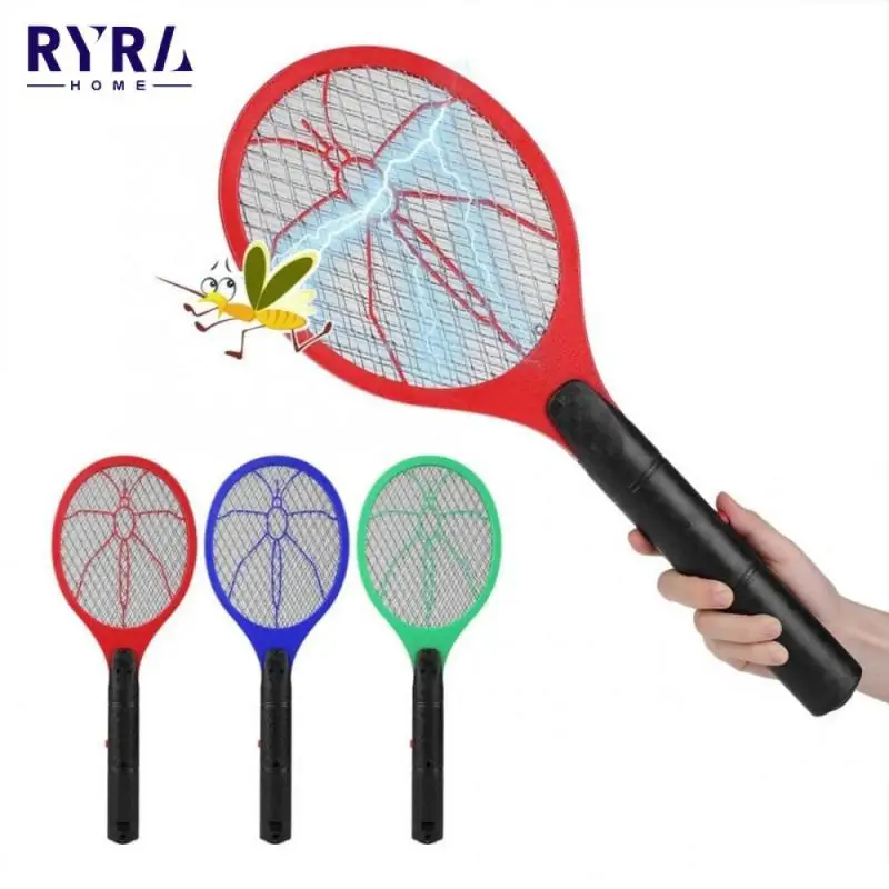 

Mosquito Killer Electric Fly Swatter Zapper Racket Kills Pest Repeller Bug Electric Mosquito Anti Fly Long Handle Room garden