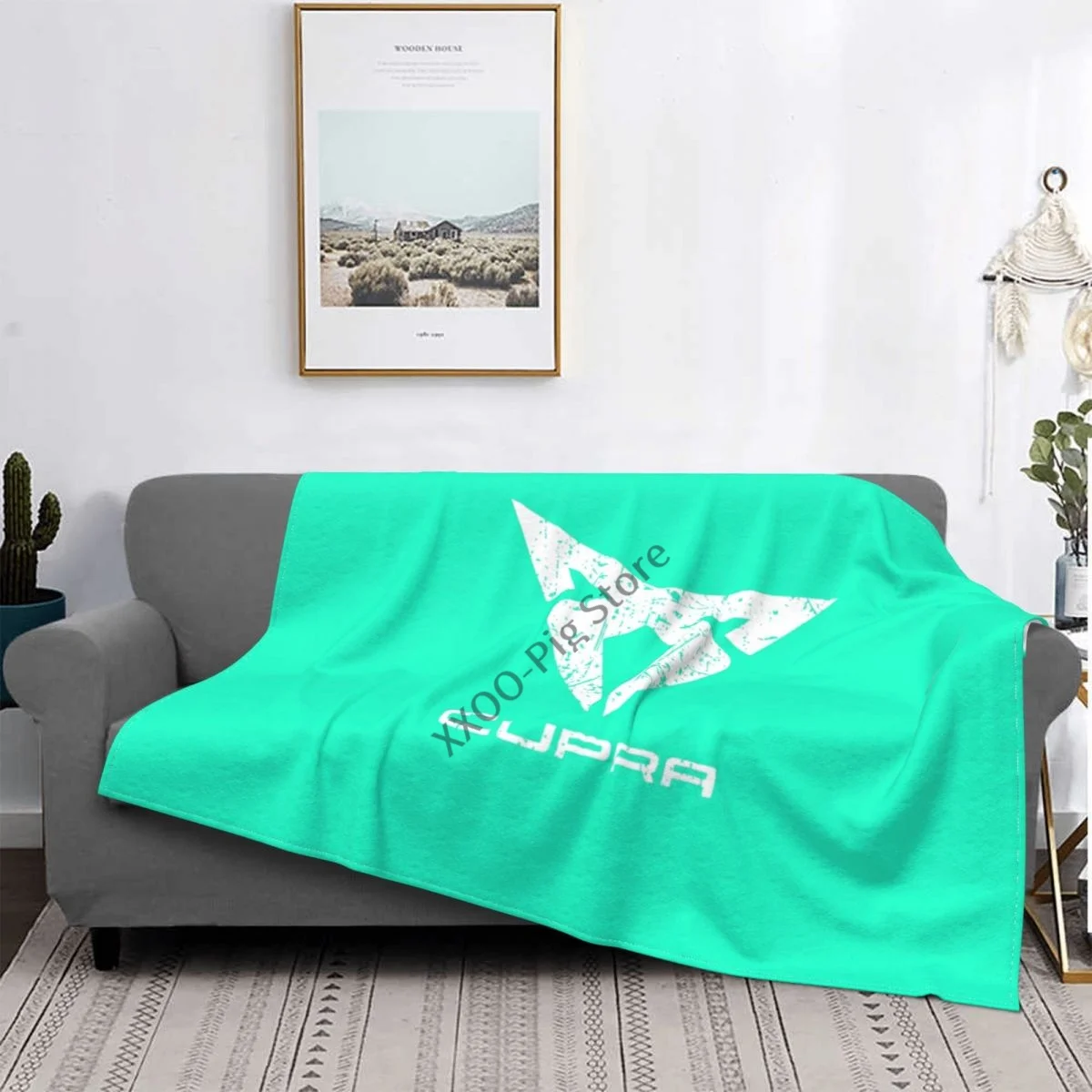 

Удобное теплое фланелевое одеяло Leon Cupra с креативным дизайном, ралли-форментор, Leon Atteca Leon Cupra