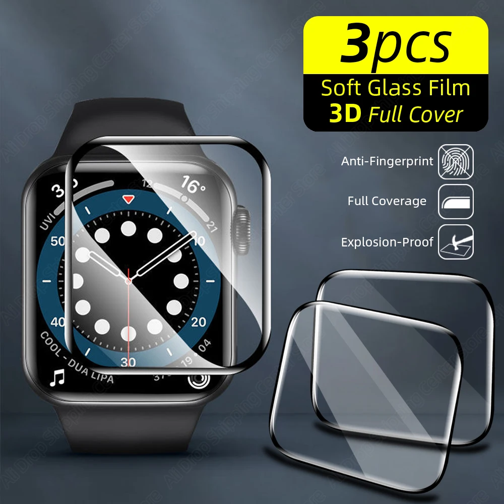 3Pcs Screen Protectors Apple Watch 
