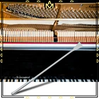 Инструмент для регулировки пианино, стальной вертикальный фланец, разделитель для пианино, Ремонтный инструмент, детали серебристого цвета #1645