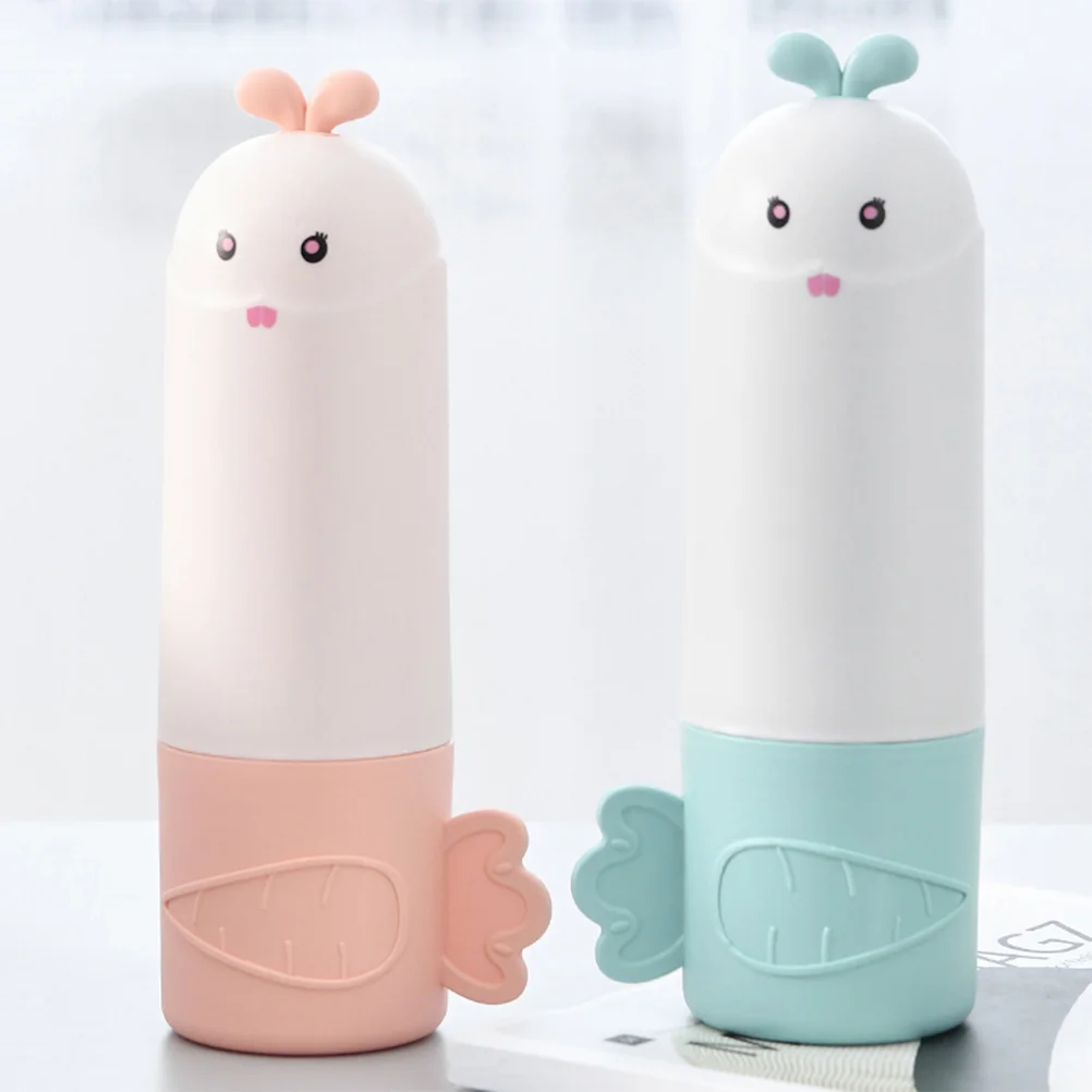 

2pcs Toothpaste Containers Portable Holders Storage Boxes for Outdoor