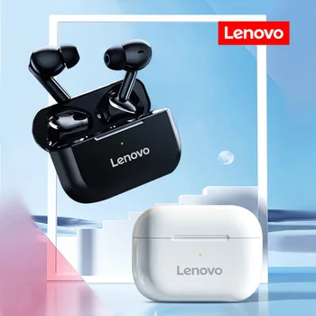 Lenovo Bluetooth Earphones Wireless Earbuds With Charging Case Built-in Microphone Waterproof Earphone Mobile Phone Universal 1