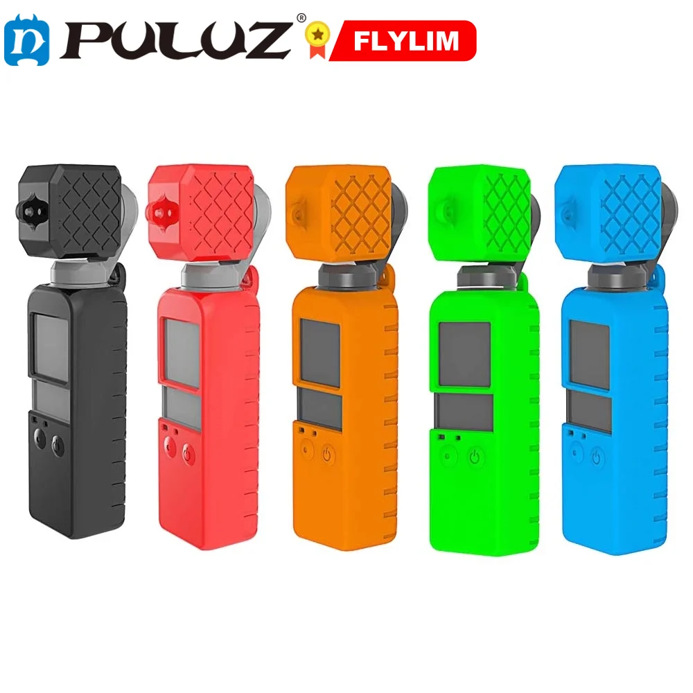 

PULUZ 2 in 1 Soft For DJI OSMO Pocket Cover Texture Silicone Solid Protective