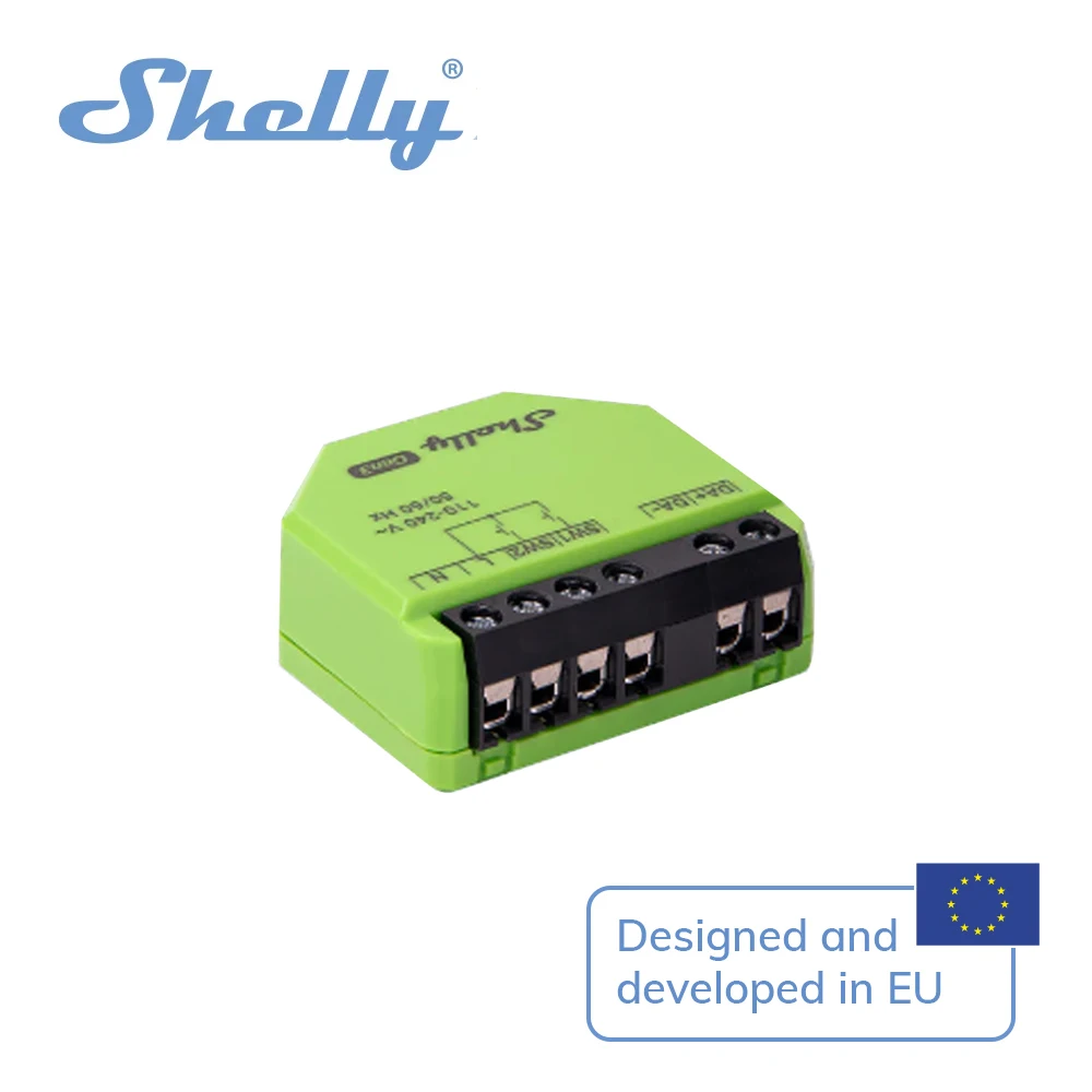 

Диммер Shelly DALI Gen3, Wi-Fi, Bluetooth, поддержка умного дома