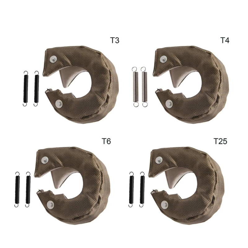 

GT30 GT32 GT35 GT37 CT26 T3 T25 T28 for TURBINE Heat Shield Wrap Cover Bla