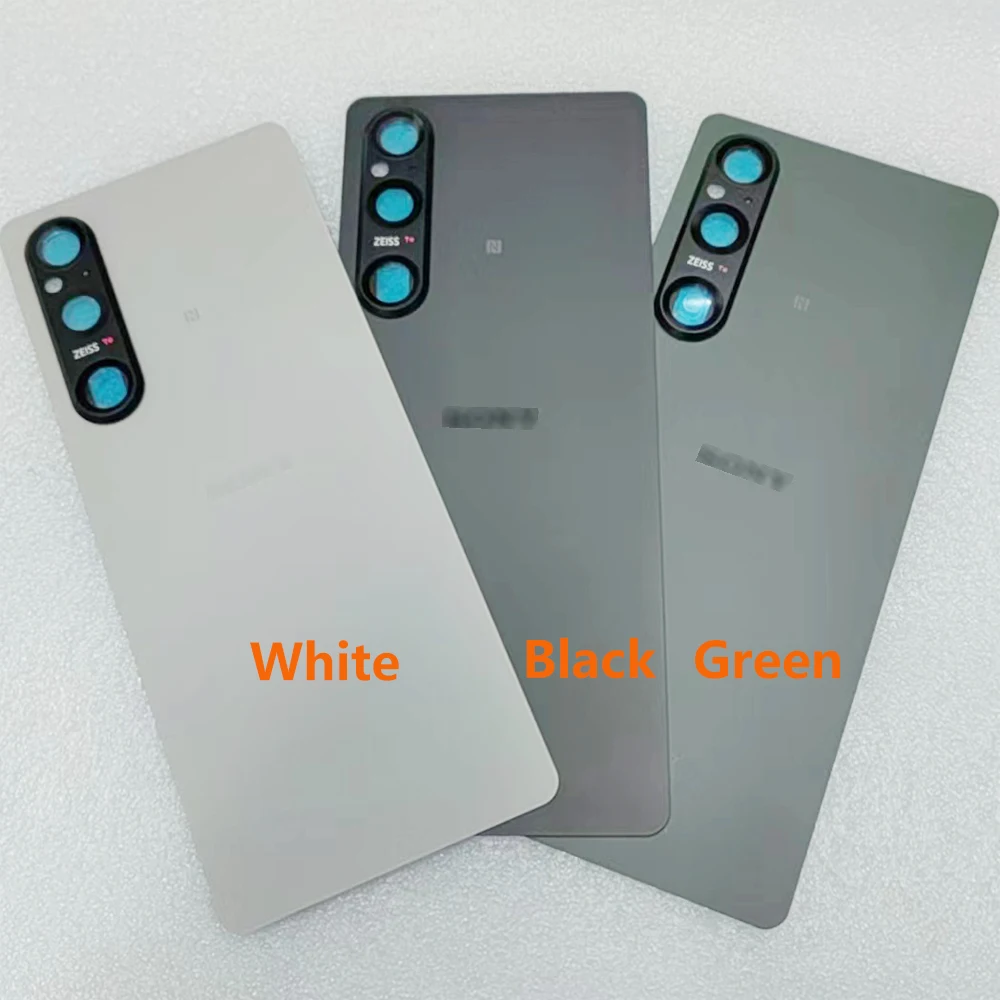 Новинка для Sony Xperia 1 V Крышка батарейного отсека задняя крышка корпуса Запасные