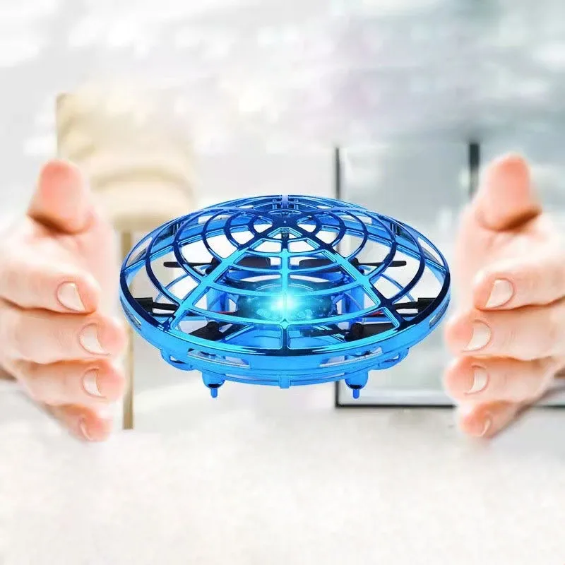 

Mini UFO Drone Helicopter Aircraft Boys Hand Controlled Dron Infrared Quadcopter Induction Kids Flying Saucer Flying Ball Toy