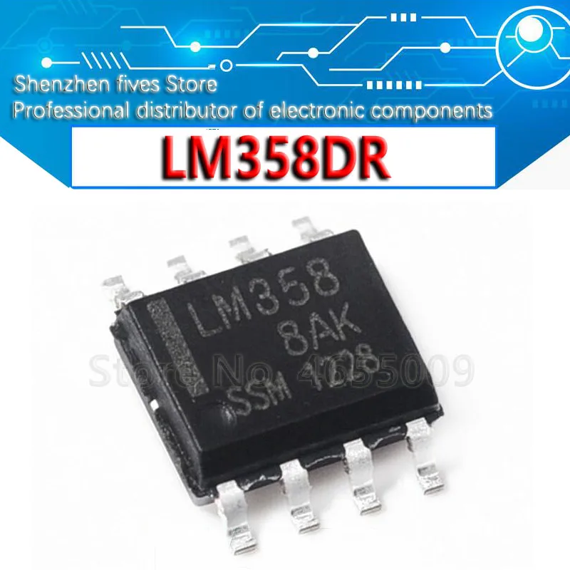 Новый и оригинальный чипсет IC LM358DR SOP LM358D SOP8 LM358 SOP-8 SMD, 20 шт./партия