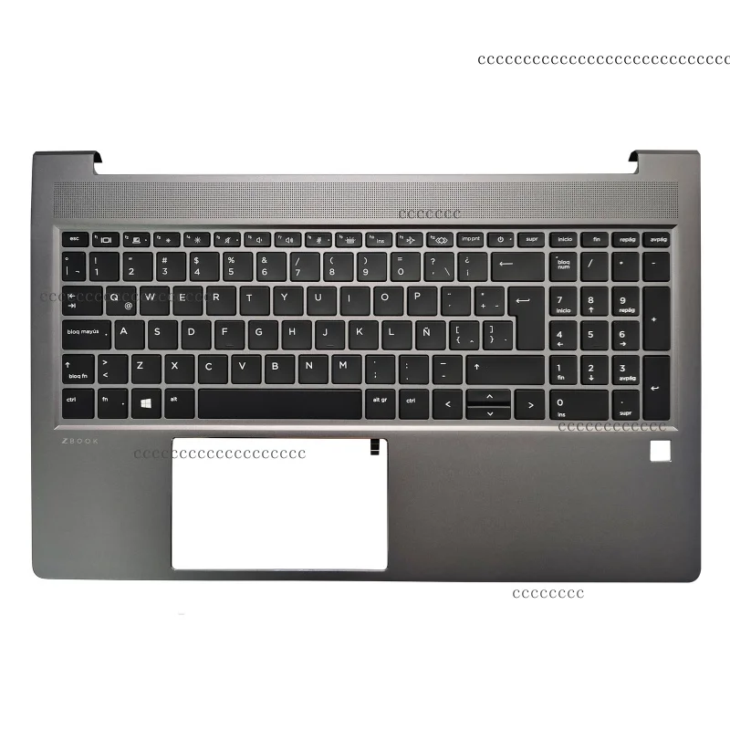 Фото Новая клавиатура C+Spanish/Latin для HP ZBook Power G9 G10, крышка для подставки под запястья N06912-161
