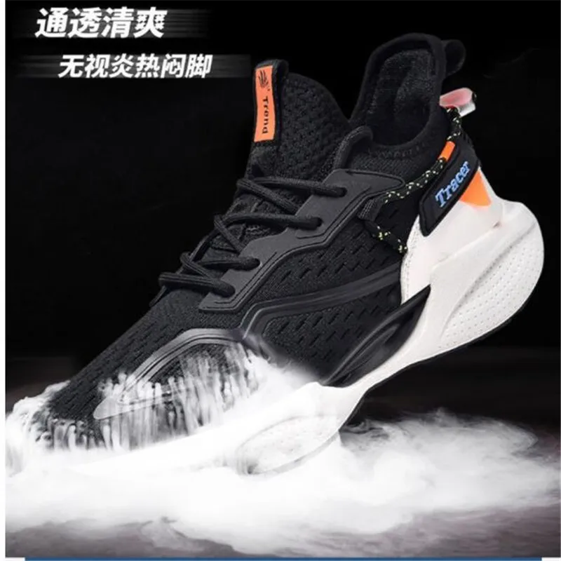 

Men's New Sports Shoes Lightweight Fashion Running Stretch Casual Outdoor Mesh Surface Summer Sports Tennis Men's Walking 2023