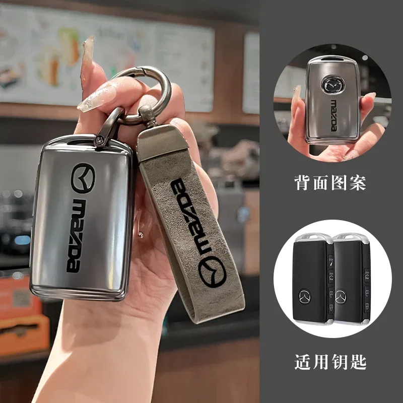 

Новый чехол из ТПУ для автомобильного дистанционного ключа, брелок для Mazda 3 Alexa CX30 CX-4 CX5 CX-5 CX8 CX-8 CX-30 CX9 CX-9, аксессуары для ключей