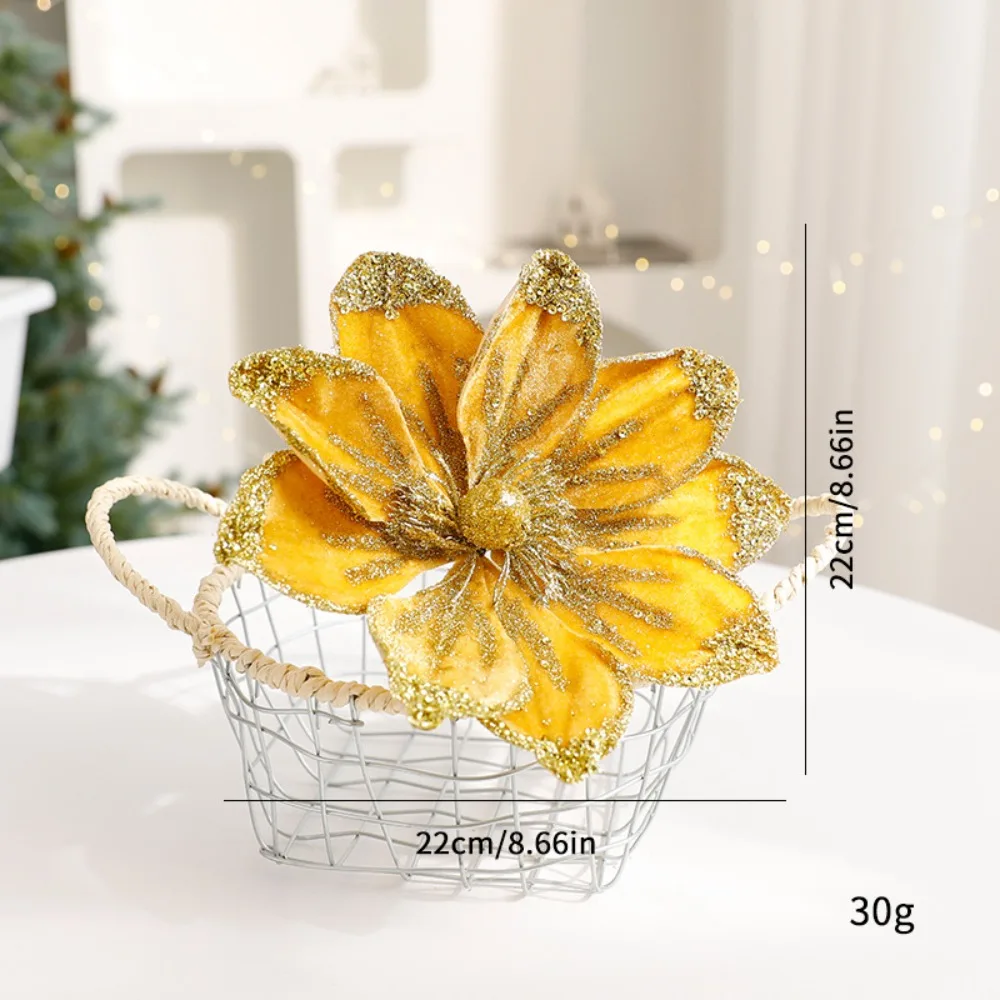 

Искусственные цветы Рождественский блеск 17 см