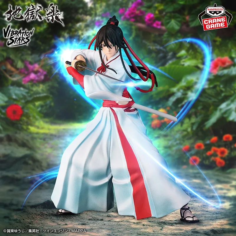 Фото Оригинальная коллекционная аниме-модель BANDAI Banpresto Hell's Paradise Gahimaru Yamadaasaemon Saki VIBRATION STARS, игрушка, подарок, в наличии №3