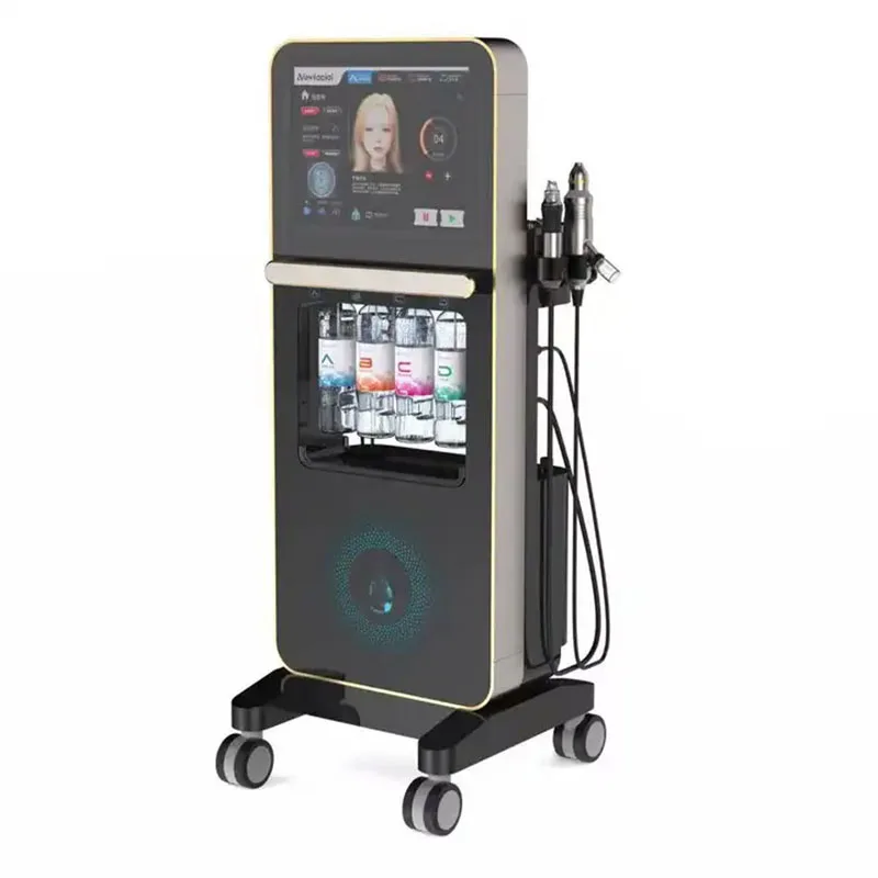 FacialDrop Hydra Bubble 4 в 1 глубокое очищение высокого давления лечение акне кислородный
