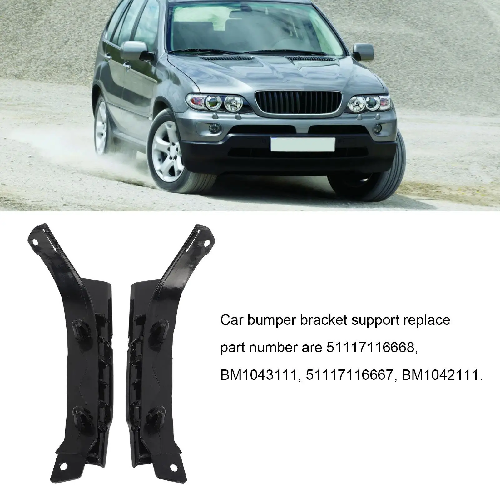 Скобы для бампера автомобиля высокая прочность идеально подходит устойчивости к