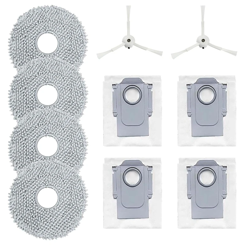 Для Roborock Q Revo P10 робот-пылесос боковая щетка швабра тканевые мешки для пыли