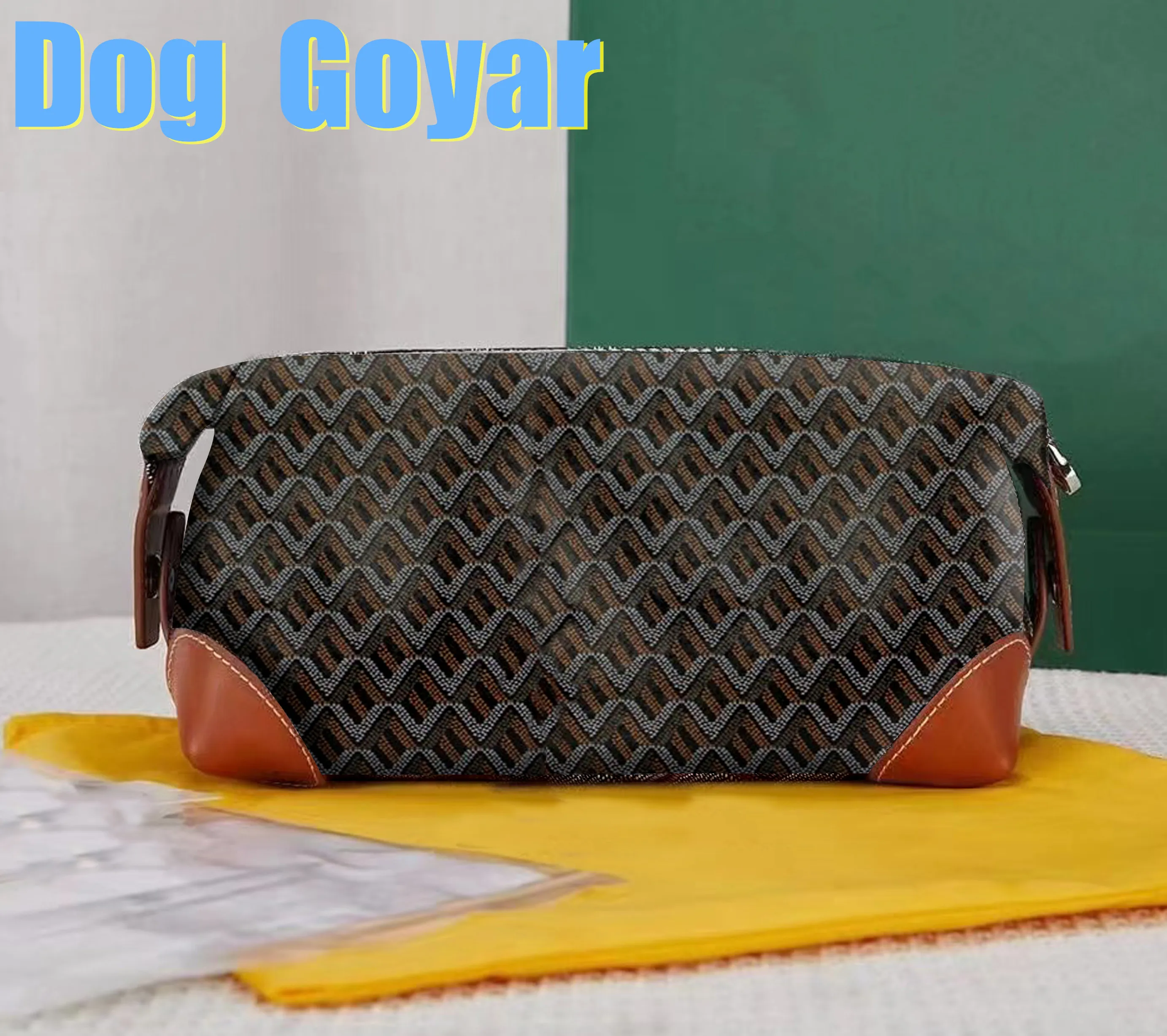 

Dog Goyar Clutch Bags Women men A+++++ hig quality Envelope package documents Toiletry Pouch Protection Makeup Clutch Leather