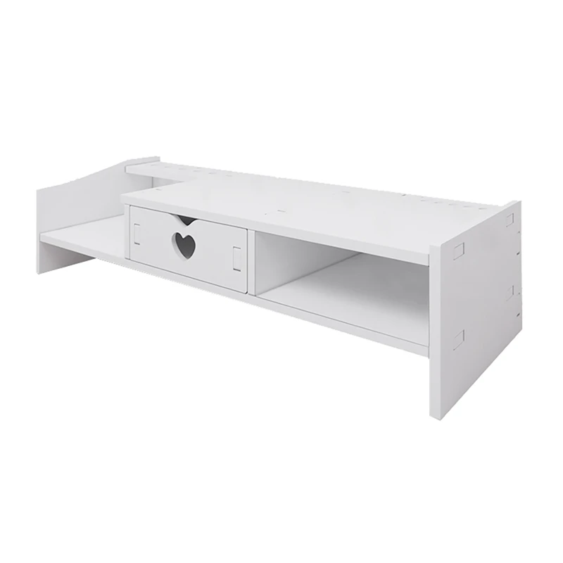 Поднятая стойка для настольного компьютера хранения клавиатуры монитор