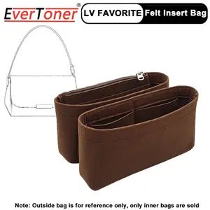 EverToner For LV GASTON WEARABLE WALLET Bag Felt Insert Organizer Inner  Purse Portable Handbag Makeup Organizer - AliExpress