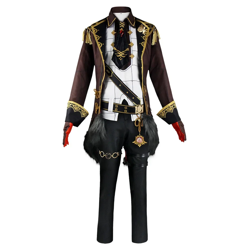 

Genshin Impact Diluke Cosplay Costume Uniform Wig Anime Halloween High-quality Costumes for Men Game