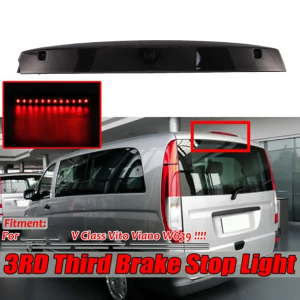 Автомобильный 3-й задний третий стоп-сигнал для Mercedes Benz Vito Viano W639 A 6398200056