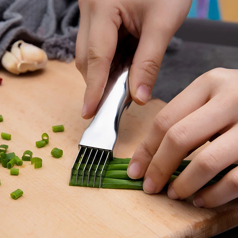 Многофункциональная измельчитель лука из нержавеющей стали чеснока шальлот