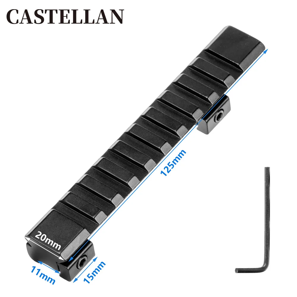 

11 поворот 21 Прицел 11 поворот 21 мм переходная рейка алюминиевая основа узкий поворот широкий обзор