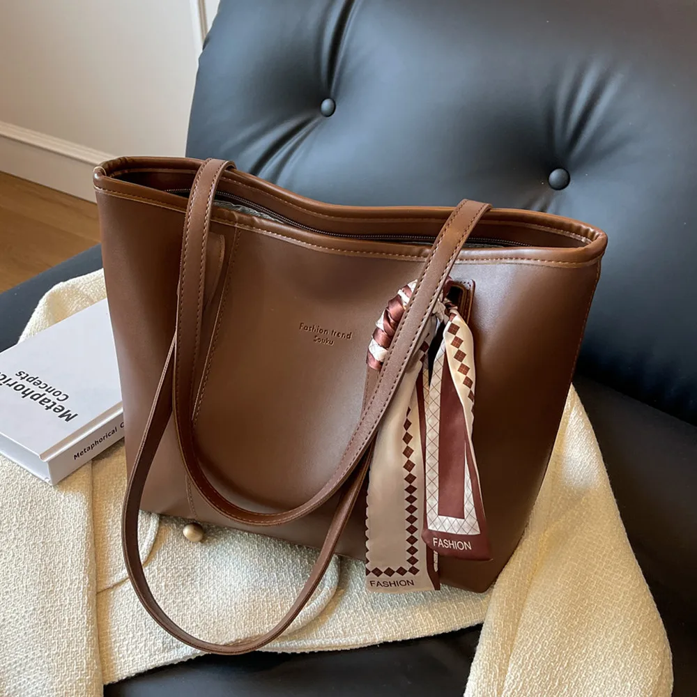 

Hifashion 3 Layers Large Capacity Tote Bags For Women 2023 Trend Designer PU Leather Work Shoulder Bag Shopping Ladies Handbags